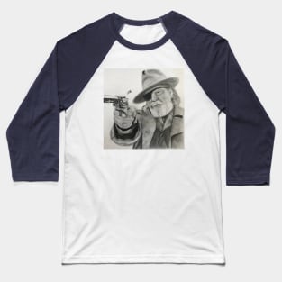 Cowboy Drawing Baseball T-Shirt